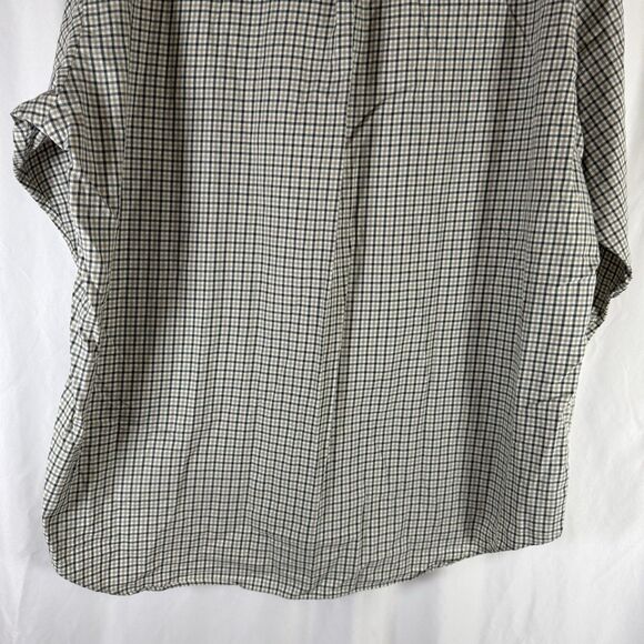 Ralph Lauren Blake Dress Shirt Men's XL Brown Blue Plaid Button Up Long Sleeve - Picture 11 of 11